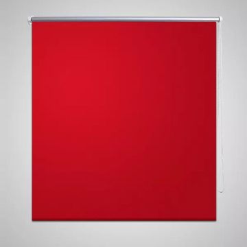 Vidaxl Crvena rolo zavjesa na spuštanje 140 x 230 cm