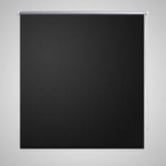 Vidaxl Zamračujuće rolete za prozore, crne, 160 x 230 cm