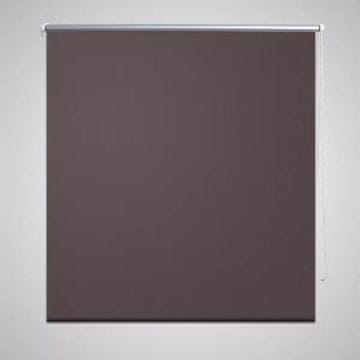 Vidaxl Zamračujuće zavjese za prozor boje kave 80 x 230 cm