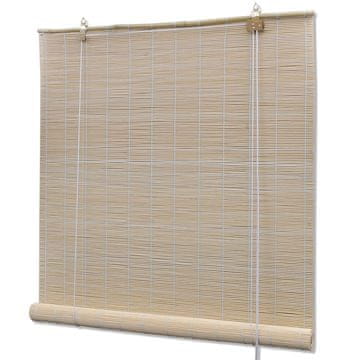 Vidaxl Prirodne rolete od bambusa 100 x 160 cm
