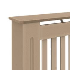 Vidaxl Pokrov za radijator 112 x 19 x 81,5 cm MDF