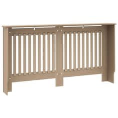 Vidaxl Osłona na kaloryfer, 152x19x81 cm, MDF