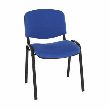eoshop Uredska konferencijska stolica ISO NEW, plava/crna, metalni okvir, nosivost 110 kg