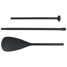 Vidaxl SUP veslo, 215 cm, aluminijsko, crno