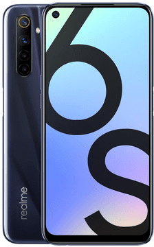 realme 6S pametni telefon, 4GB/64GB, Eclipse Black