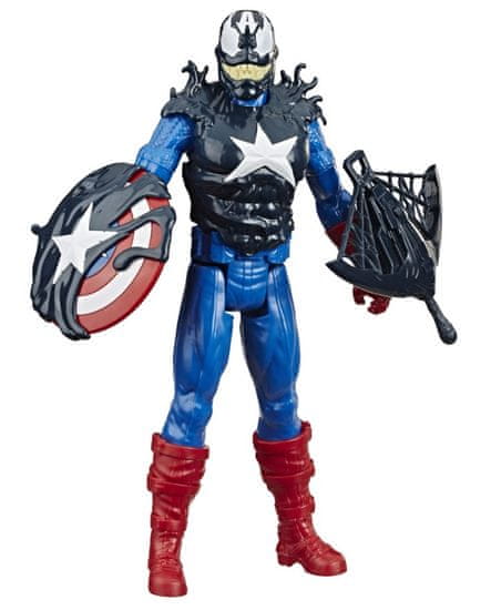 Spiderman Maximum Venom Captain America