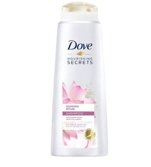 Dove Nourishing Secrets Lotus Flower Extract & Rice Water šampon, 250 ml