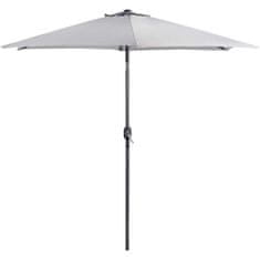 VonHaus samostojeći suncobran 2,7 m, UV 30+, siv