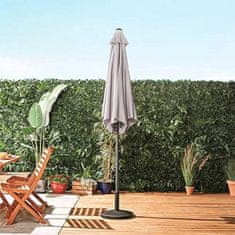 VonHaus samostojeći suncobran 2,7 m, UV 30+, siv