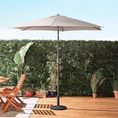 VonHaus samostojeći suncobran 2,7 m, UV 30+, siv