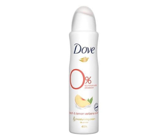 Dove Go Fresh Peach And Lemon dezodorans bez aluminija, 150 ml