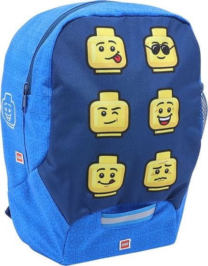 LEGO Bags Faces Blue školska torba
