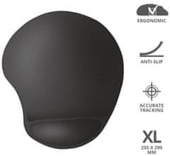 Trust BigFoot XL podloga za miš s gelom, crna