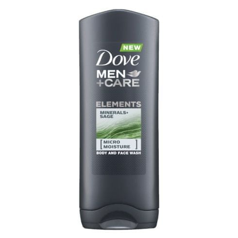 Dove Men + Care Body & Face Elements gel za tuširanje, 400 ml