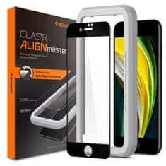Spigen Alm Full Cover zaštitno staklo za iPhone 7/8/SE 2020, crno