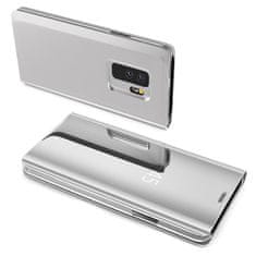 MG Smart Clear View preklopna maska za Xiaomi Mi 10T Lite 5G, srebro