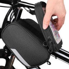 MG Bike Front Storage Frame torbica za bicikl 6.5'' 1.5L, crno