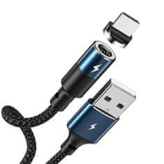REMAX Zigie magnetski kabel USB / Micro USB 3A 1.2m, crno
