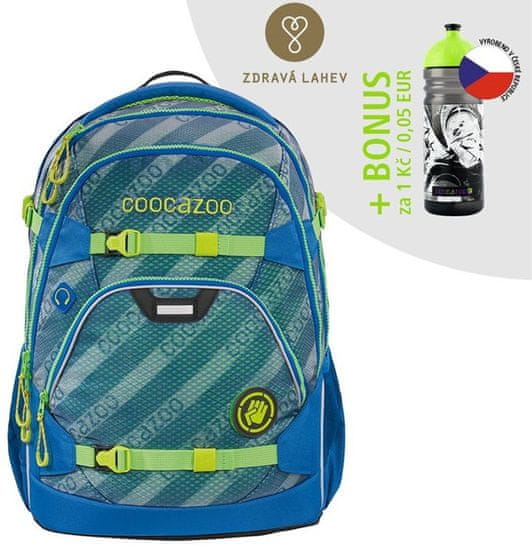 CoocaZoo ScaleRale školska torba, MeshFlash Neonyellow