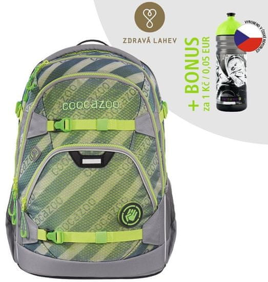 CoocaZoo ScaleRale školska torba, MeshFlash Neongreen