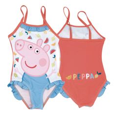 Disney kupaći kostim za djevojčice Peppa Pig 98, 104, ružičasti