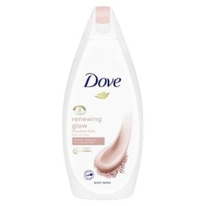 Dove Renewing Glow gel za tuširanje Pink Clay, 500 ml