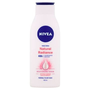 Nivea Natural Radiance losion za tijelo, 400 ml