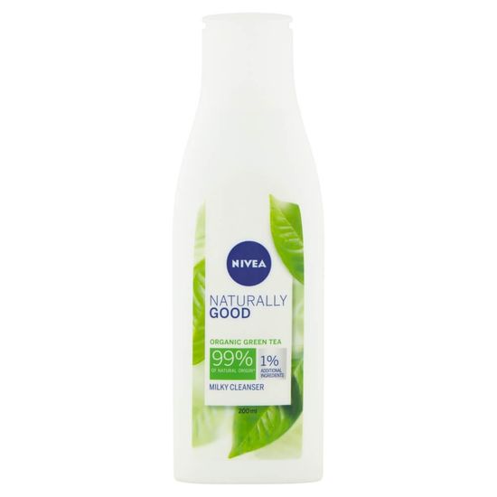 Nivea Naturally Good mlijeko za čišćenje, 200 ml
