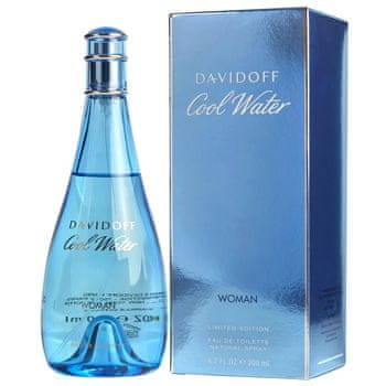 Davidoff Cool Water Woman toaletna voda, 200 ml