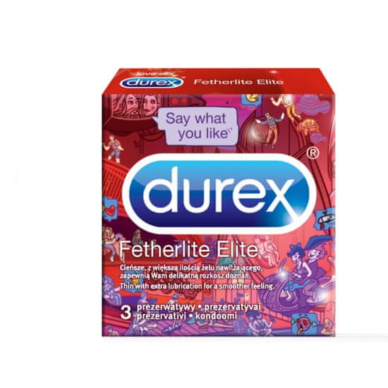 Durex Fetherlite Elite kondomi, 3 komada