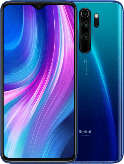 Xiaomi Redmi Note 8 Pro, 6GB/64GB, Global Version, Blue