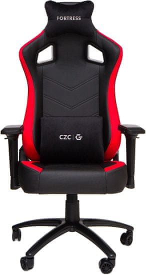 CZC.Gaming Fortress GX500 igraća stolica, crna/crvena (CZCGX500R)