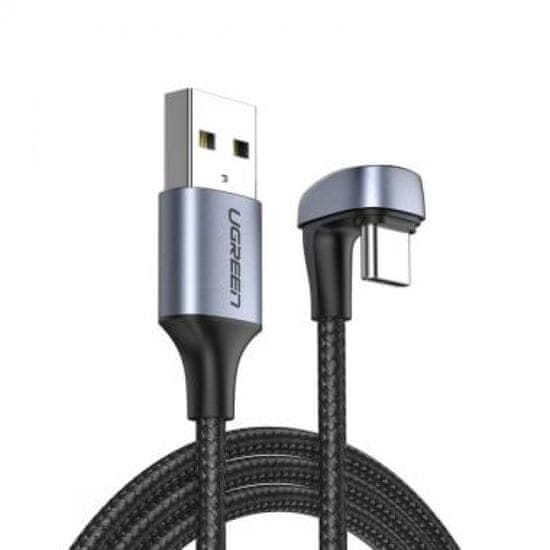 Ugreen kutni kabel USB-A 2.0 na USB-C, 1 m