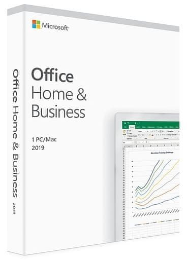Microsoft Office Home & Business 2019 programska oprema, HRV, 1 PC