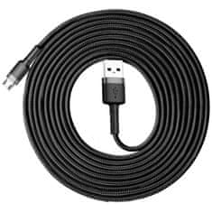 BASEUS Cafule kabel USB / Micro USB 2A 3m, crno/siva