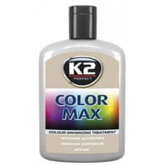 K2 Pasta u boji s voskom Color Max, 200 ml, siva