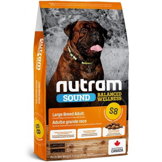 Nutram Sound Small Breed Adult hrana za pse, 11,4 kg