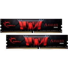 G.Skill Aegis memorija, DDR4 32 GB (2x16GB), 3000 MHz, CL16 (F4-3000C16D-32GISB)