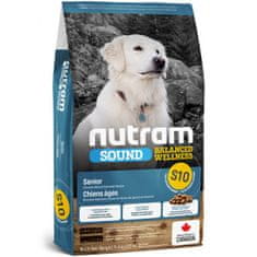 Nutram Sound Senior Dog hrana za pse, 11,4 kg