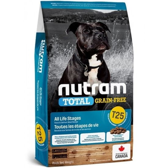 Nutram Total Grain Free Salmon Dog hrana za osjetljive pse, 2 kg