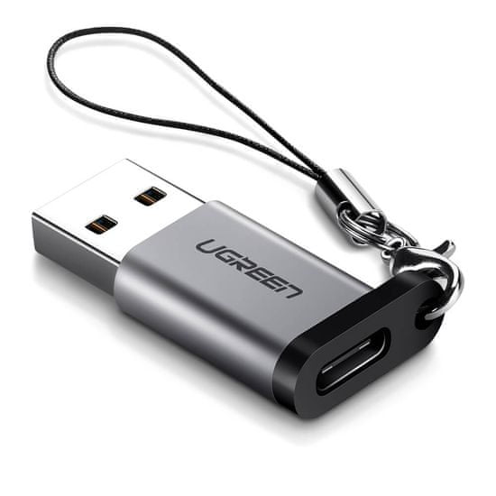 Ugreen USB-A 3.0 na USB-C adapter, sivi