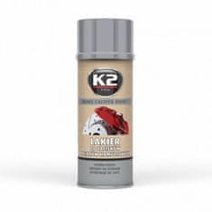 K2 Boja za čeljust, srebrna, 400 ml