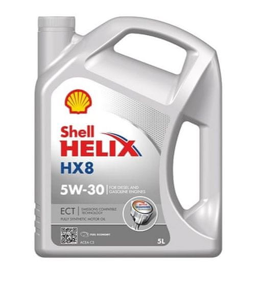 Shell Helix HX8 ECT 5W30 motorno ulje, 5 L