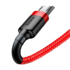 BASEUS Cafule kabel USB / Micro USB QC 3.0 1.5A 2m, crvena