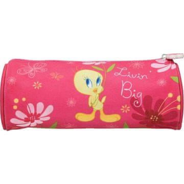 Tweety pernica, okrugla, roza