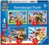 Ravensburger 030651 Paw Patrol slagalica, 4 u 1