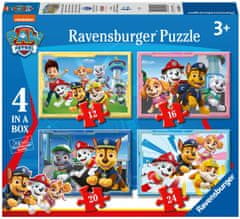 Ravensburger 030651 Paw Patrol slagalica, 4 u 1