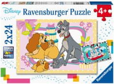 Ravensburger 050871 Slagalica Disney bajke, 2x 24 delov