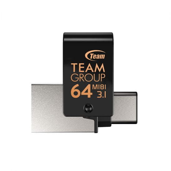 TeamGroup M181 USB stick, 64 GB, USB-C 3.1, OTG (TM181364GB01)