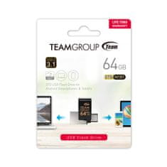 TeamGroup M181 USB stick, 64 GB, USB-C 3.1, OTG (TM181364GB01)